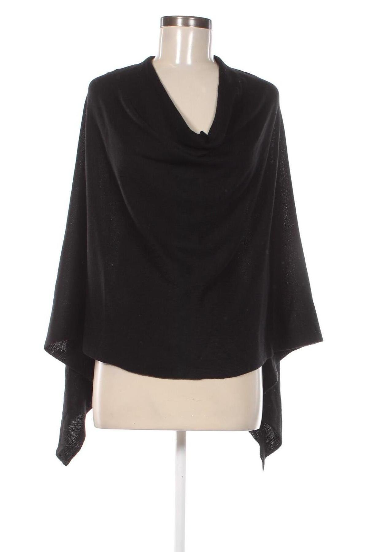 Poncho Janina, Mărime M, Culoare Negru, Preț 43,99 Lei