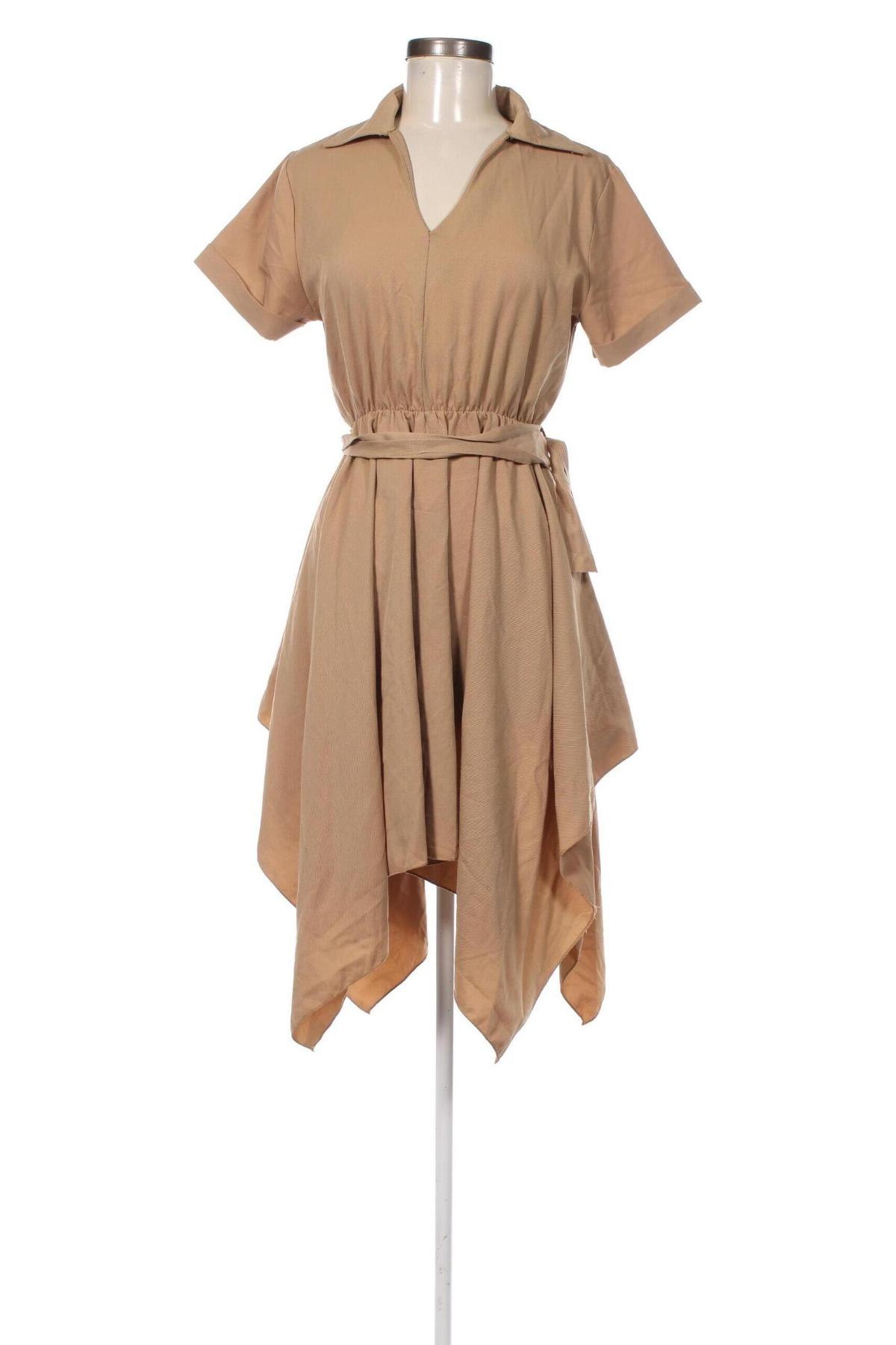 Kleid, Größe M, Farbe Beige, Preis € 6,99