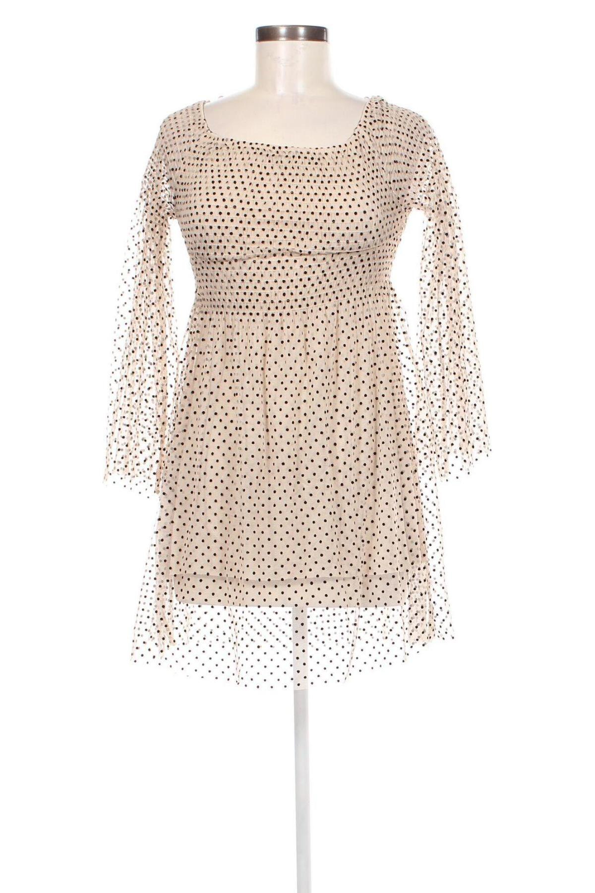 Kleid Made In Italy, Größe XS, Farbe Beige, Preis 20,49 €