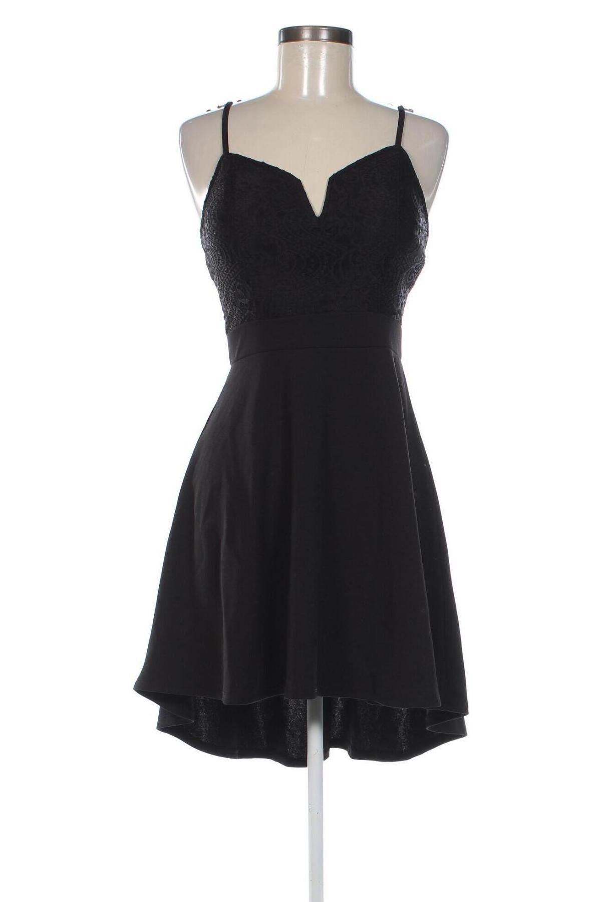 Kleid Almost Famous, Größe M, Farbe Schwarz, Preis 15,49 €