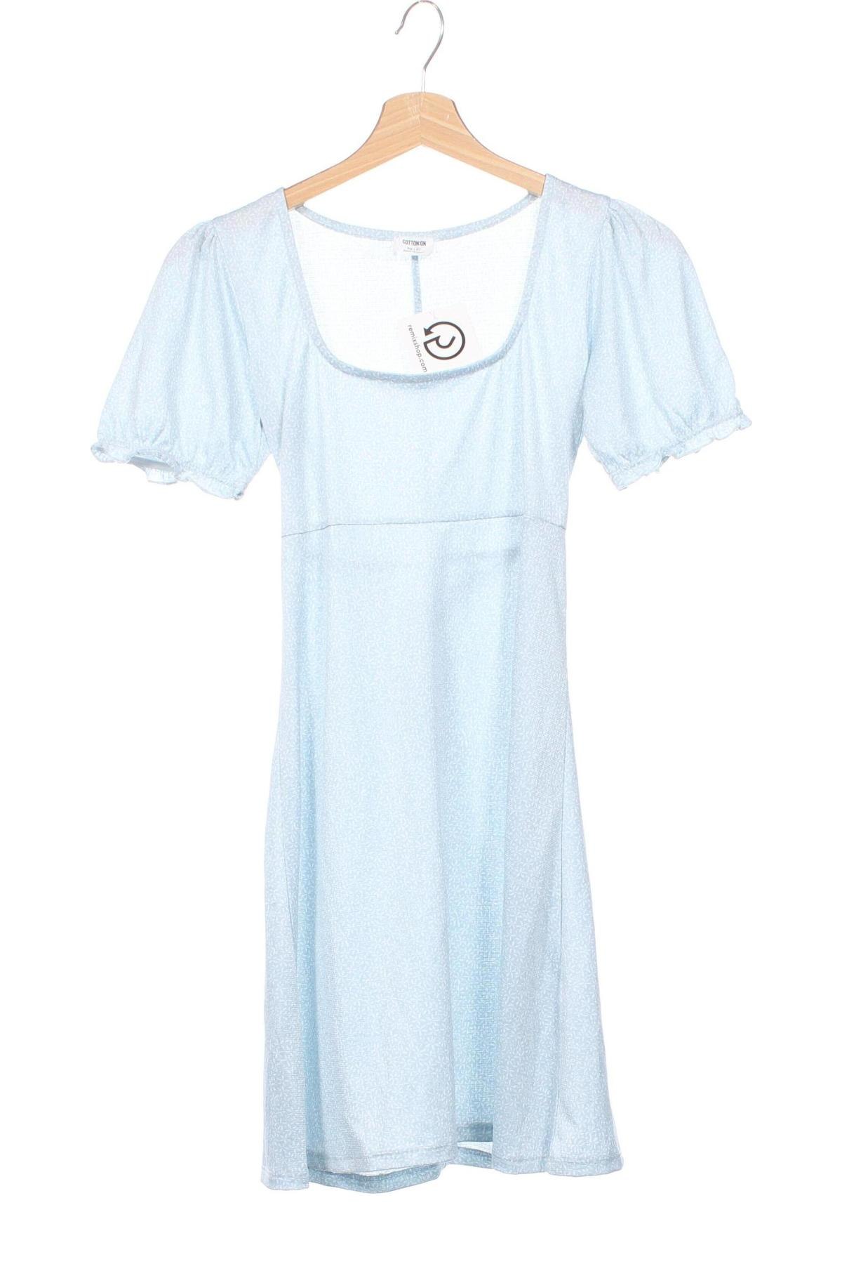 Kleid Cotton On, Größe XS, Farbe Blau, Preis € 6,99