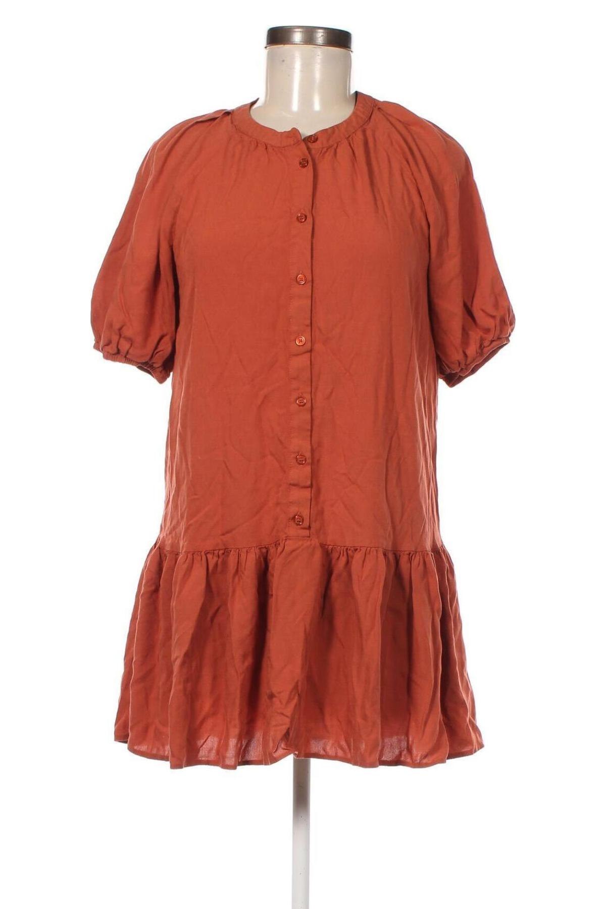 Kleid Etam, Größe XS, Farbe Orange, Preis 9,99 €