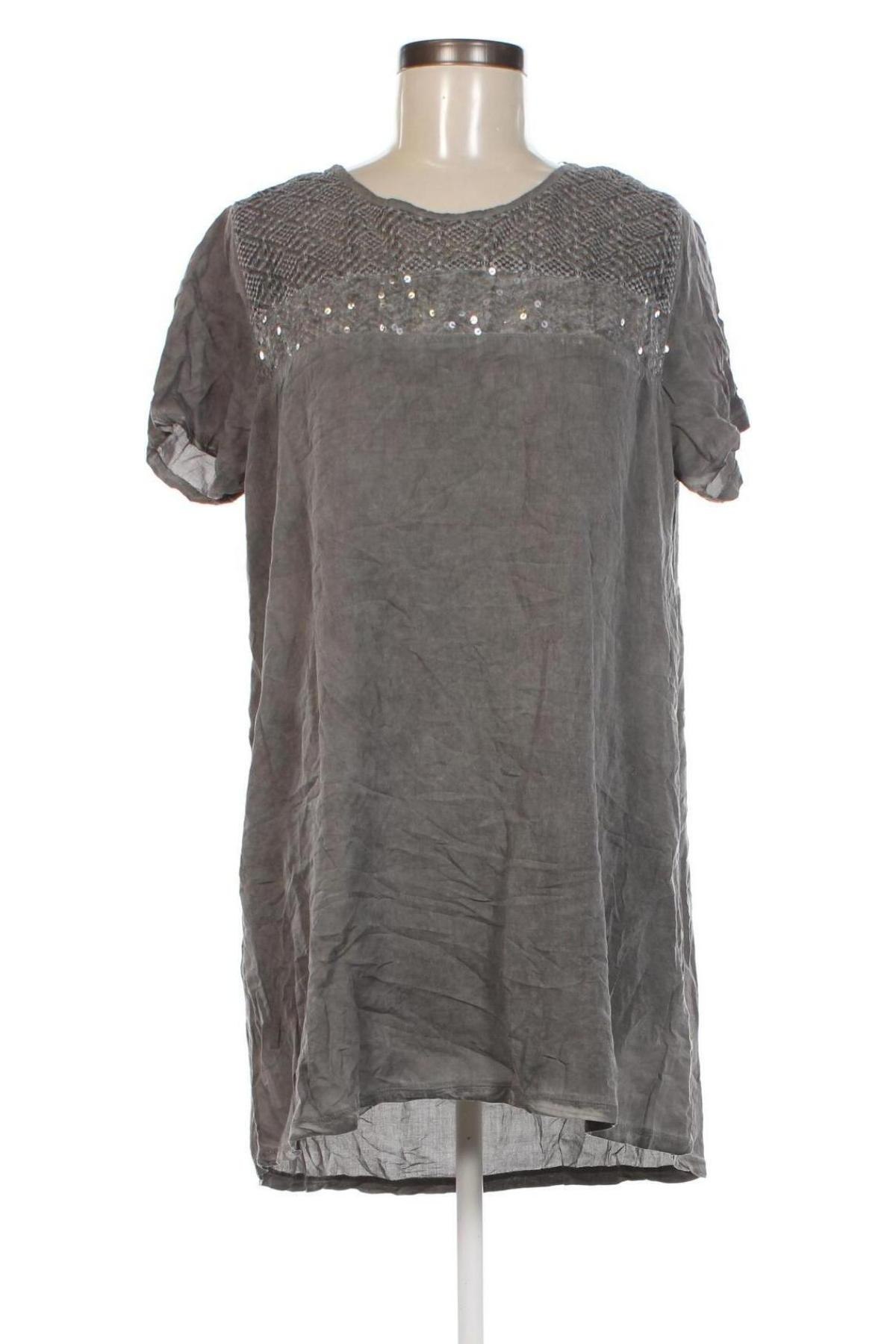 Kleid Gina Benotti, Größe L, Farbe Grau, Preis 10,49 €