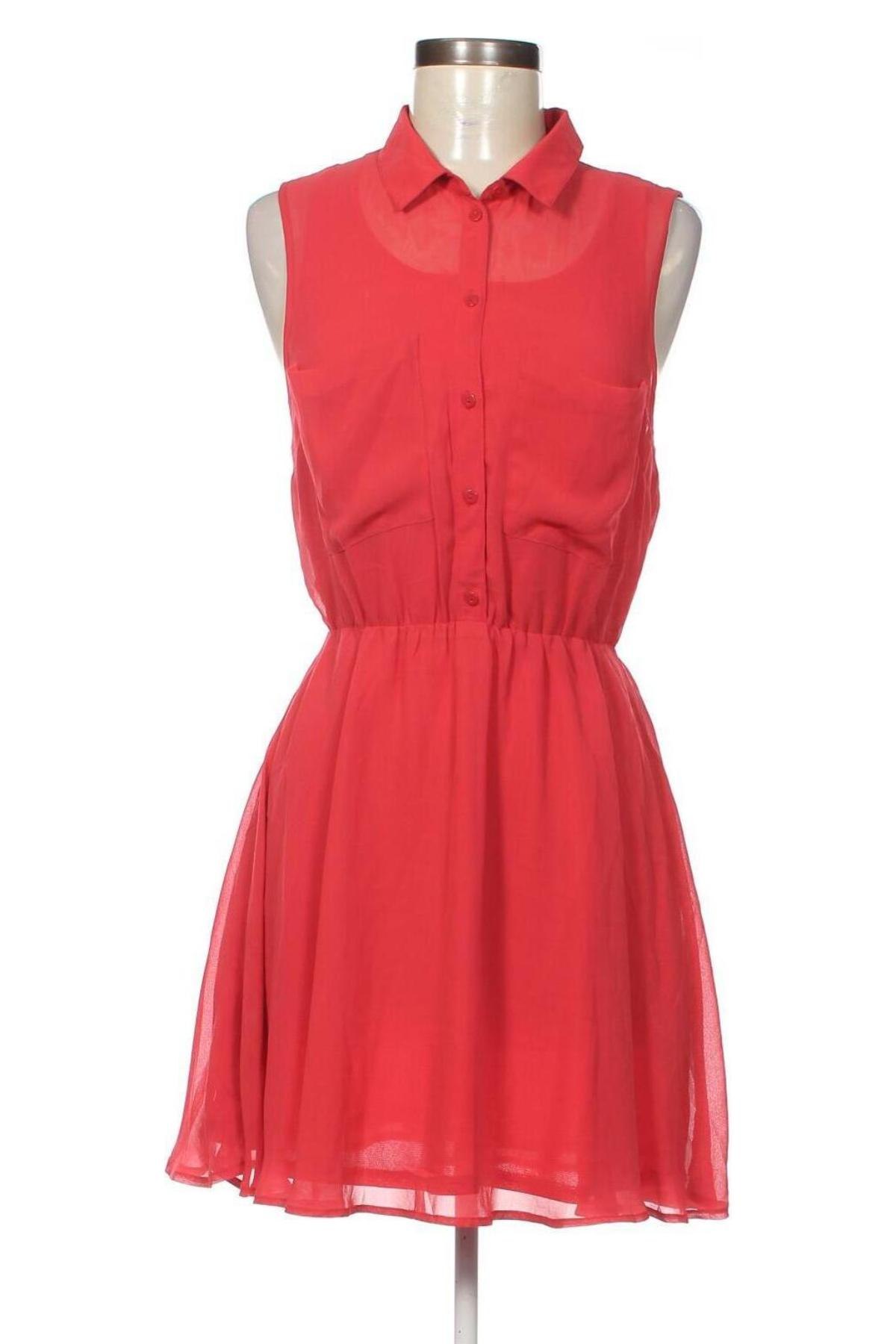 Kleid H&M Divided, Größe M, Farbe Rot, Preis € 7,49