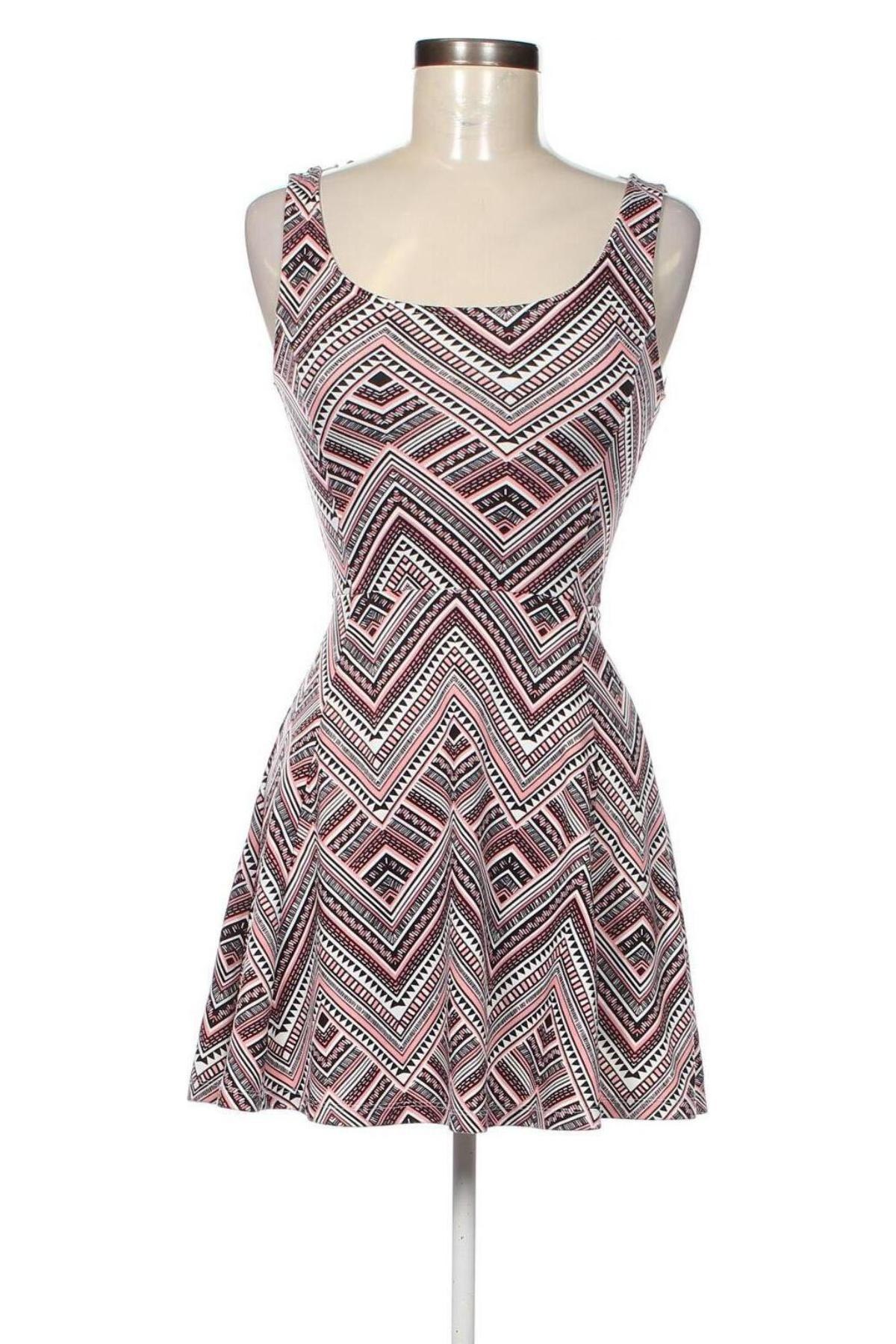 Kleid H&M Divided, Größe XXS, Farbe Mehrfarbig, Preis € 9,49