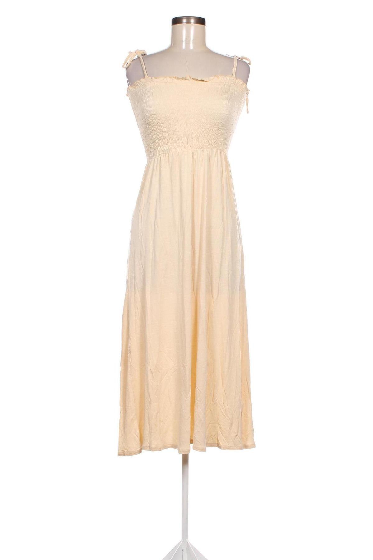 Kleid Jennyfer, Größe L, Farbe Beige, Preis 8,49 €