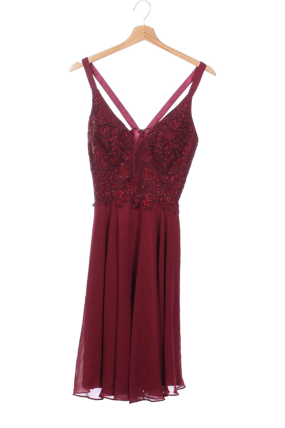 Kleid Magic Nights, Größe XXS, Farbe Rot, Preis 28,99 €