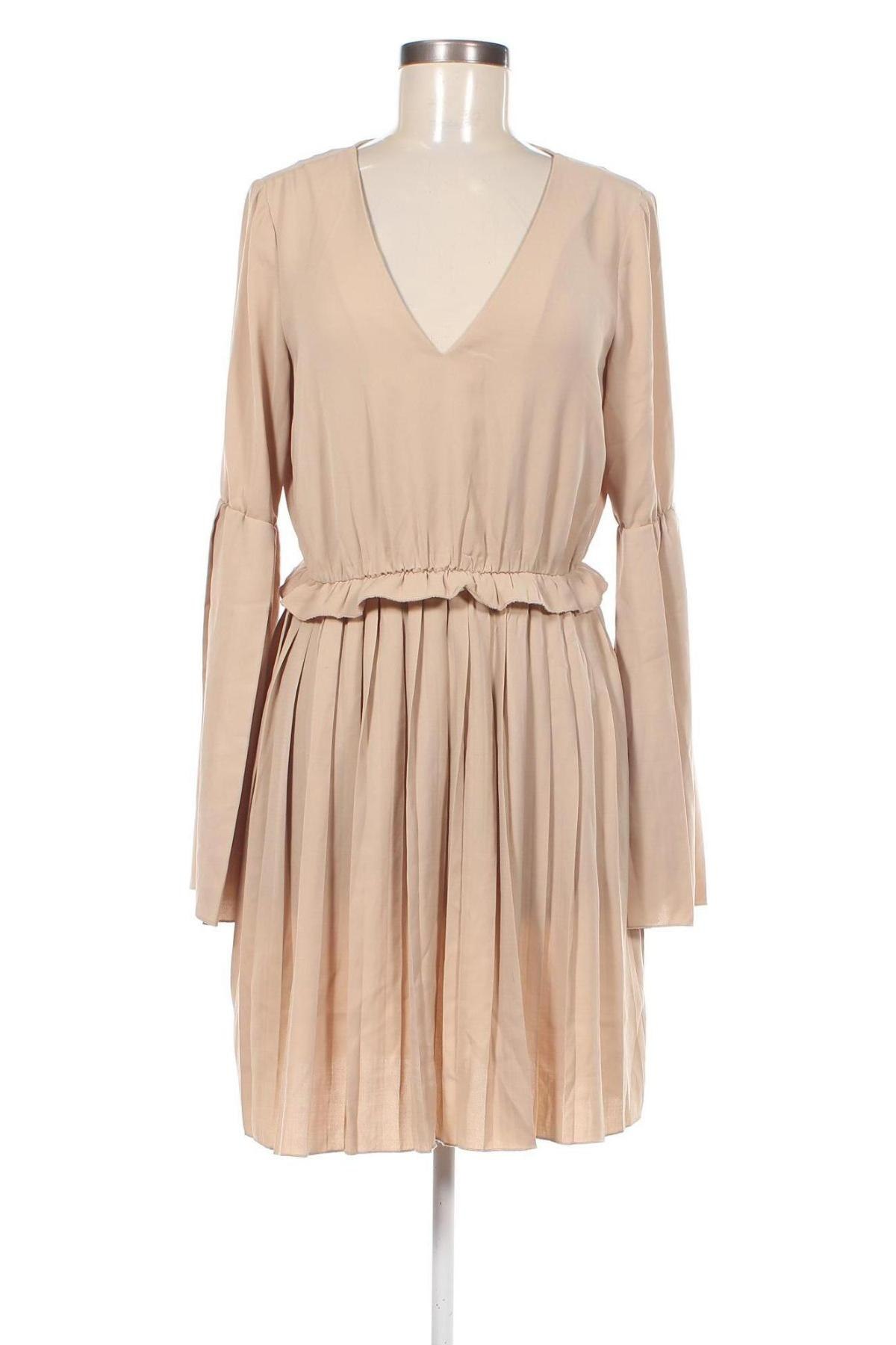 Kleid NA-KD, Größe S, Farbe Beige, Preis 22,71 €