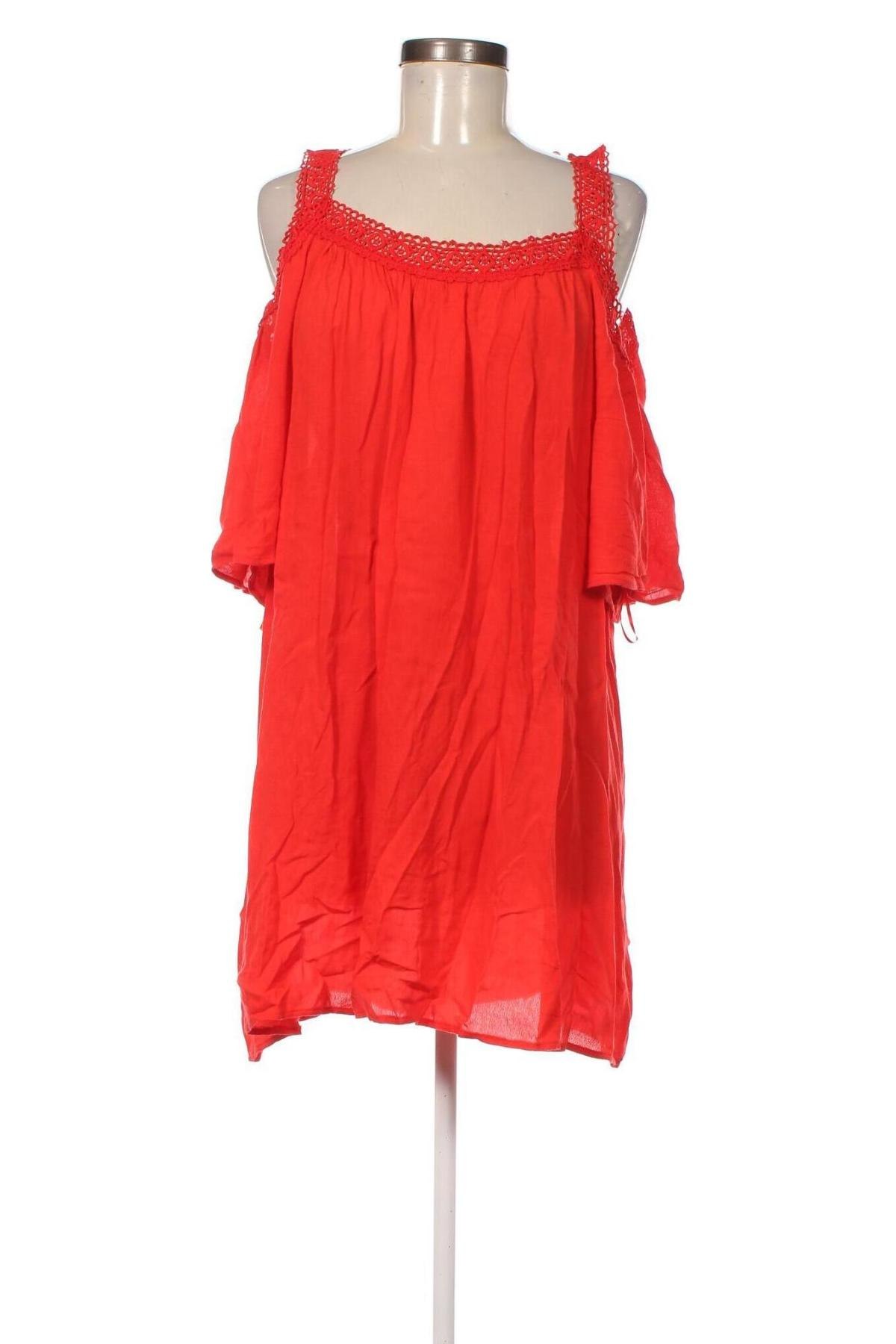 Kleid Papaya, Größe M, Farbe Rot, Preis 7,99 €