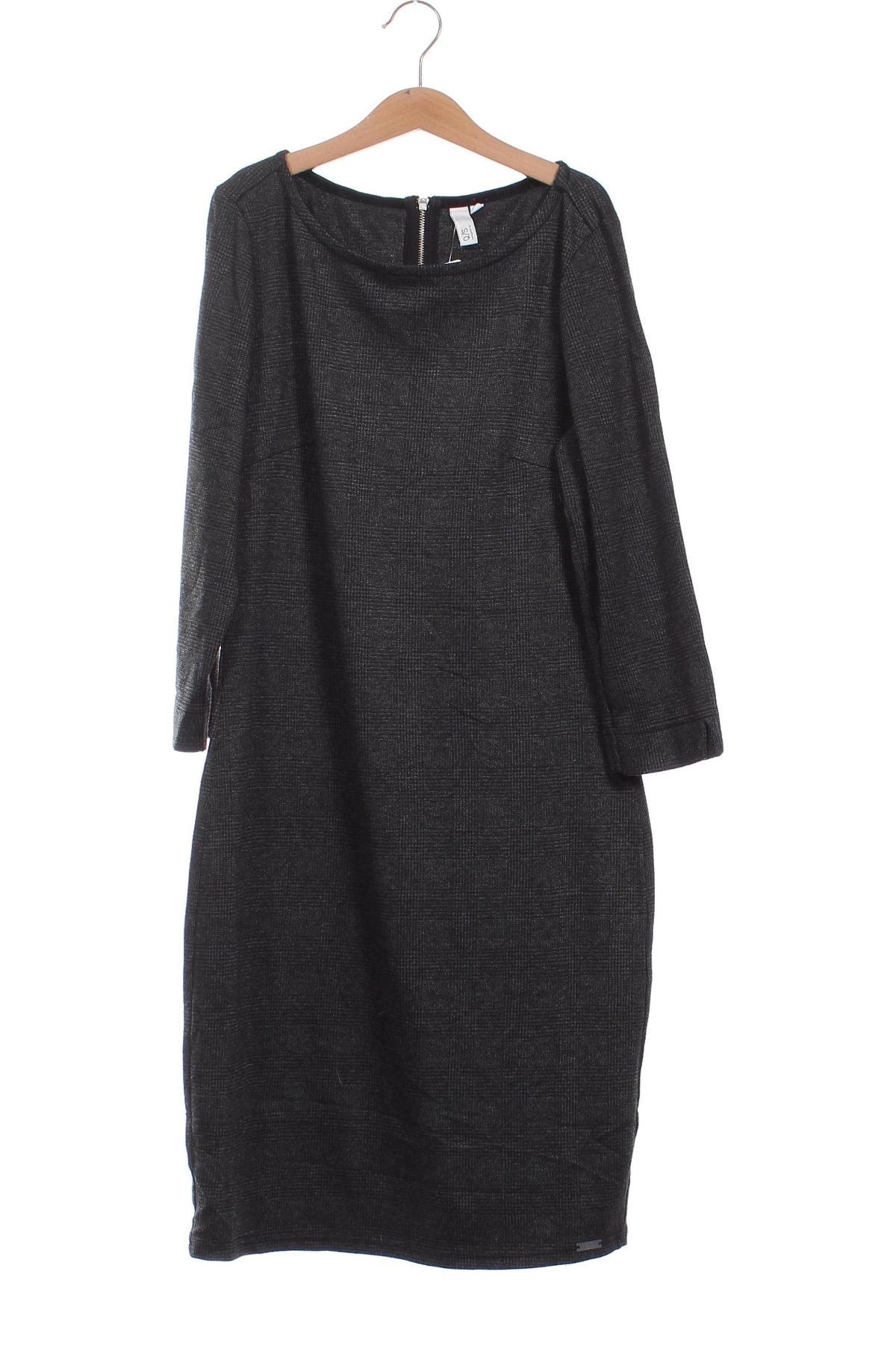 Kleid Q/S by S.Oliver, Größe XS, Farbe Grau, Preis € 16,49