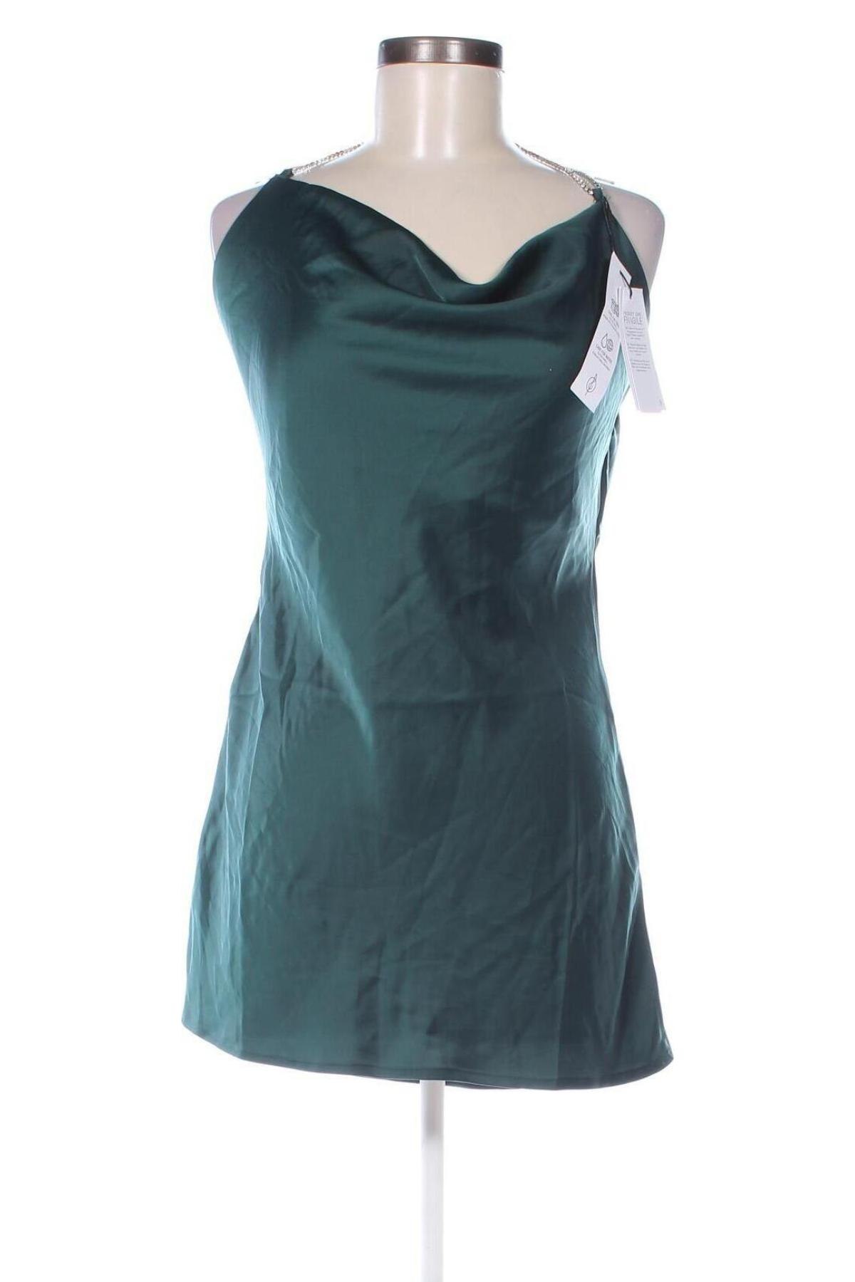 Rochie Stradivarius, Mărime M, Culoare Verde, Preț 91,99 Lei