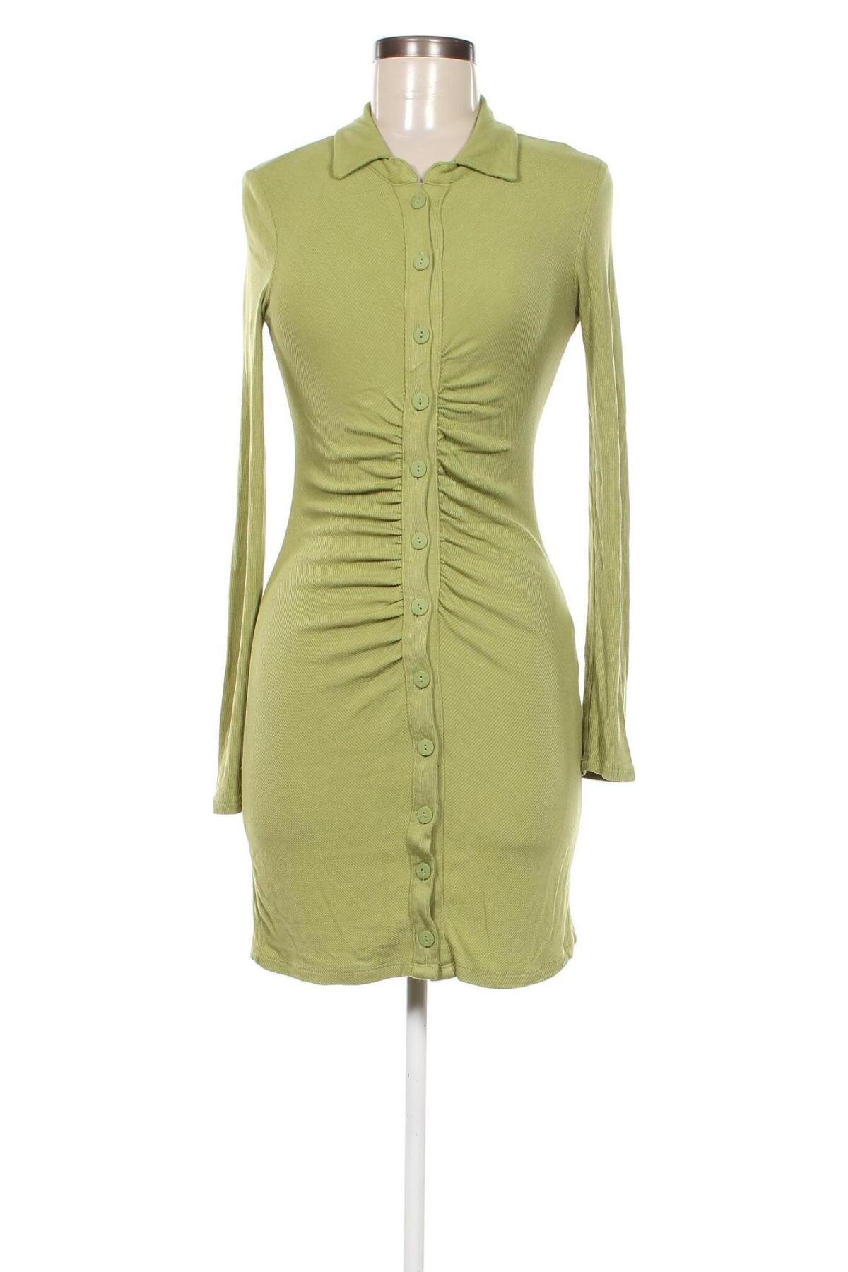 Rochie Stradivarius, Mărime M, Culoare Verde, Preț 44,99 Lei