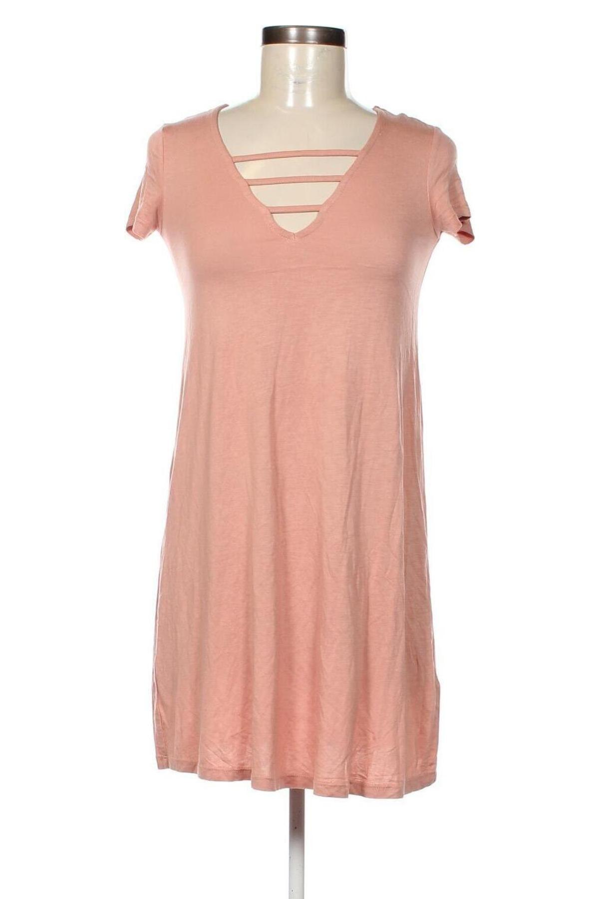 Kleid Terranova, Größe XS, Farbe Rosa, Preis 10,49 €