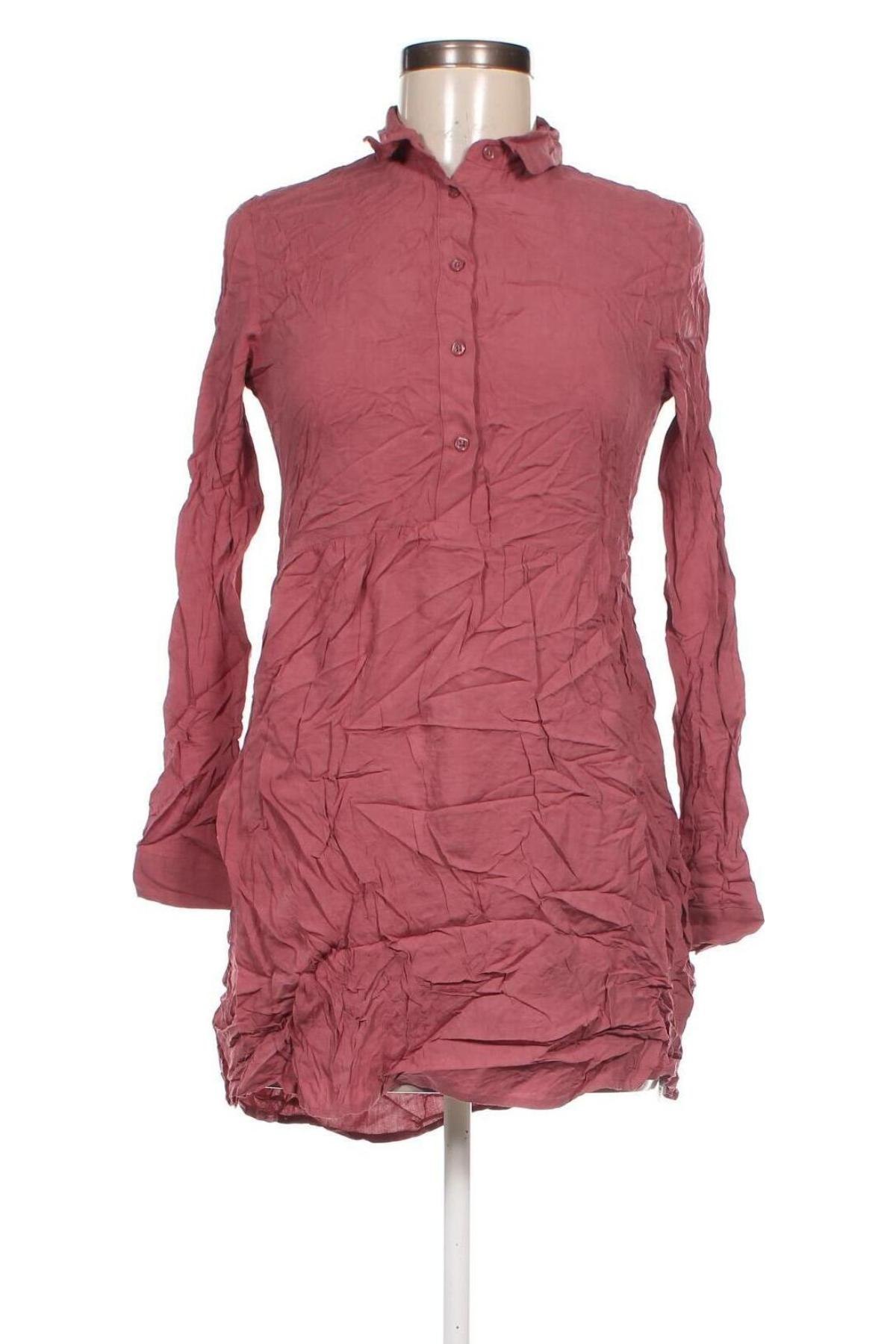 Kleid Terranova, Größe XS, Farbe Aschrosa, Preis € 5,49