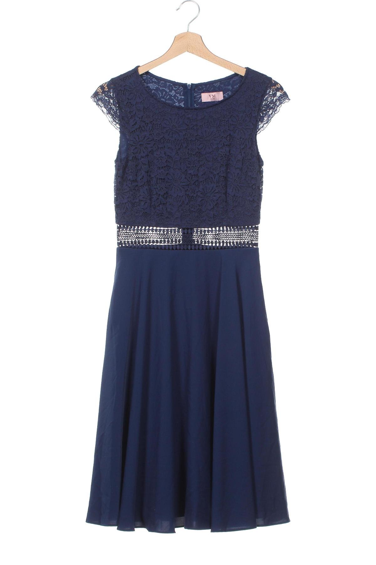 Kleid Vera Mont, Größe XXS, Farbe Blau, Preis € 31,99