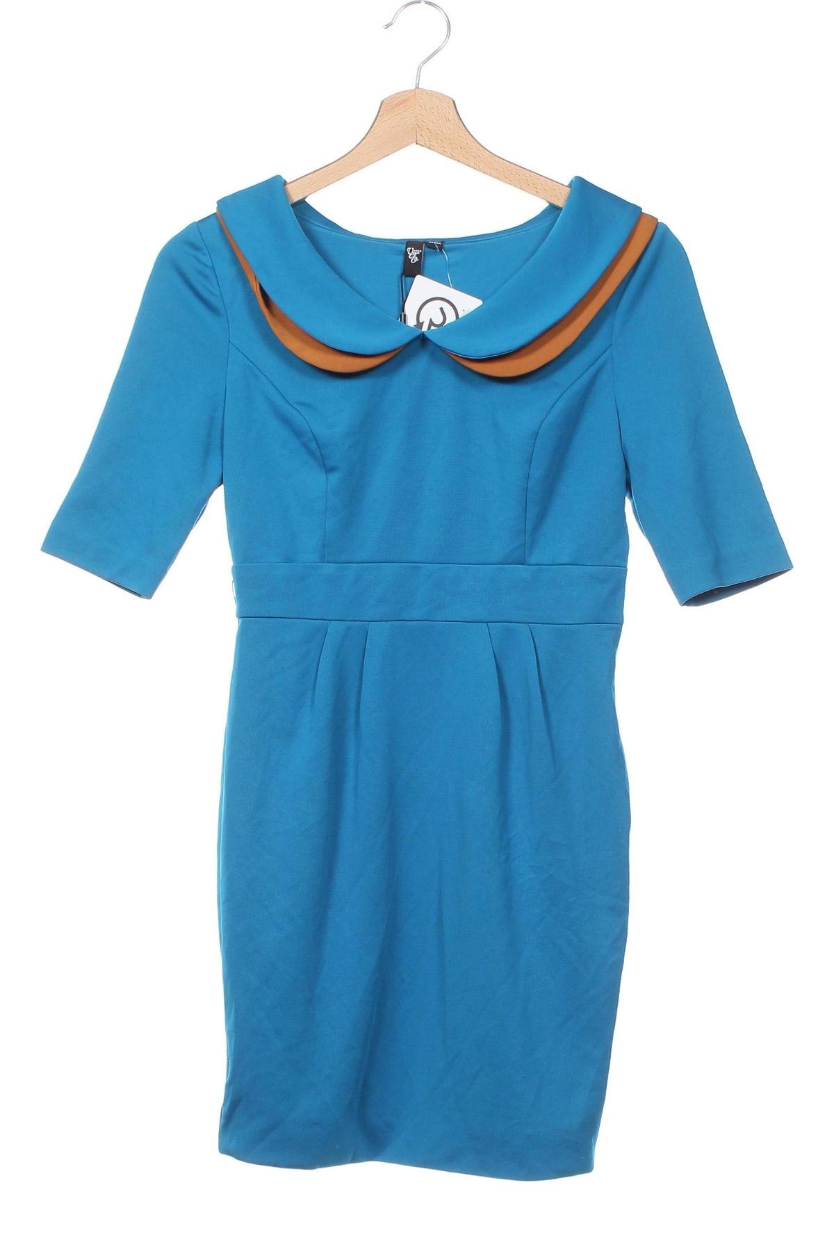 Kleid Vero Moda, Größe XS, Farbe Blau, Preis 21,99 €