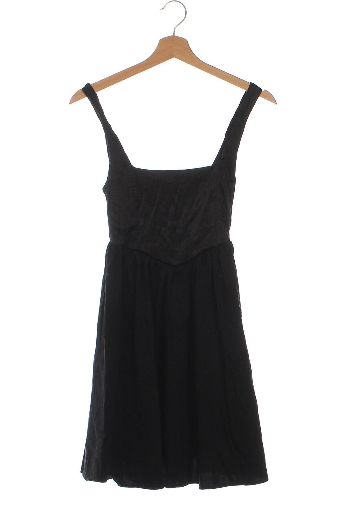 Kleid Zara, Größe XS, Farbe Schwarz, Preis € 4,49