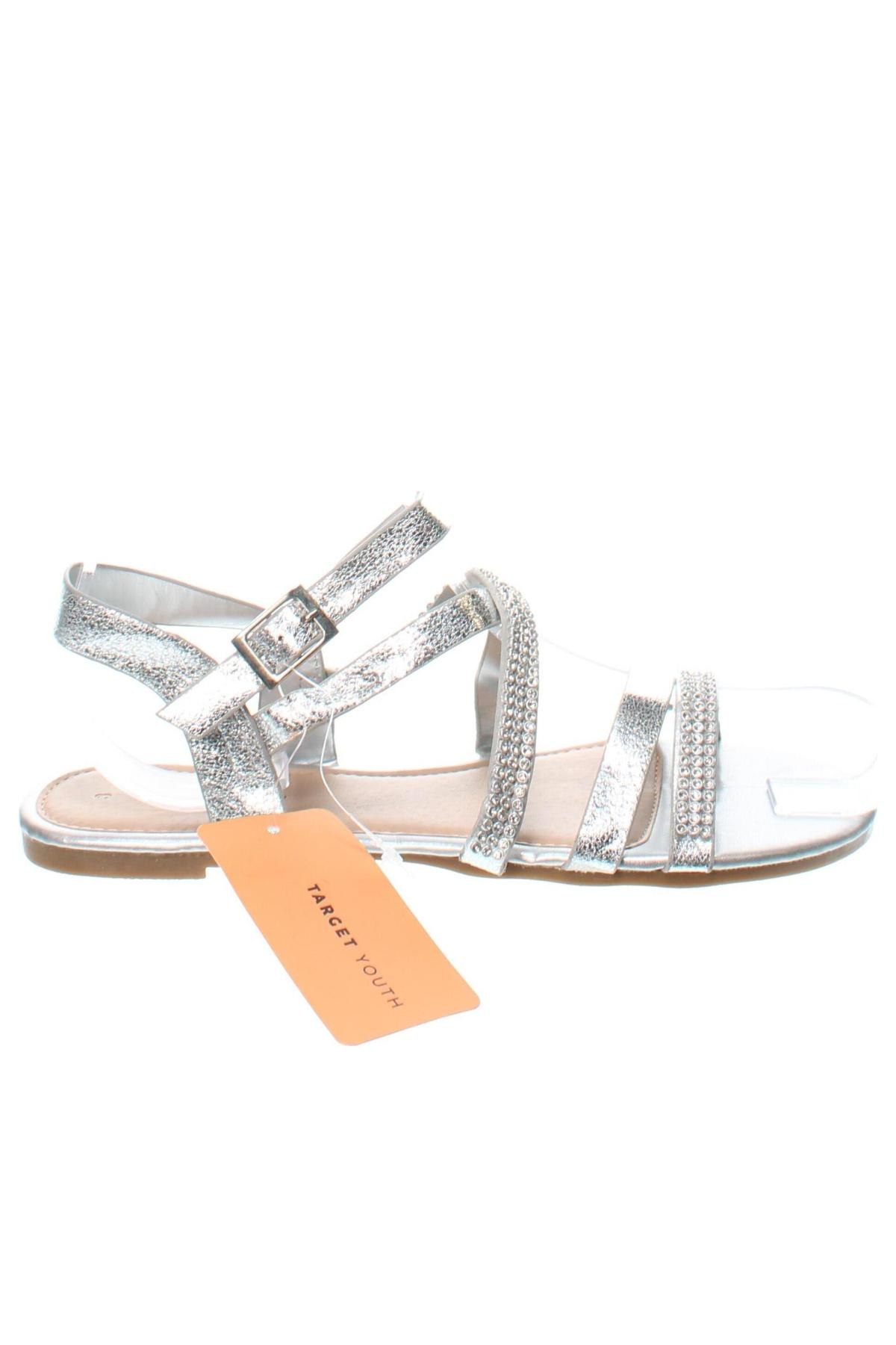 Sandalen, Größe 36, Farbe Silber, Preis 43,29 €