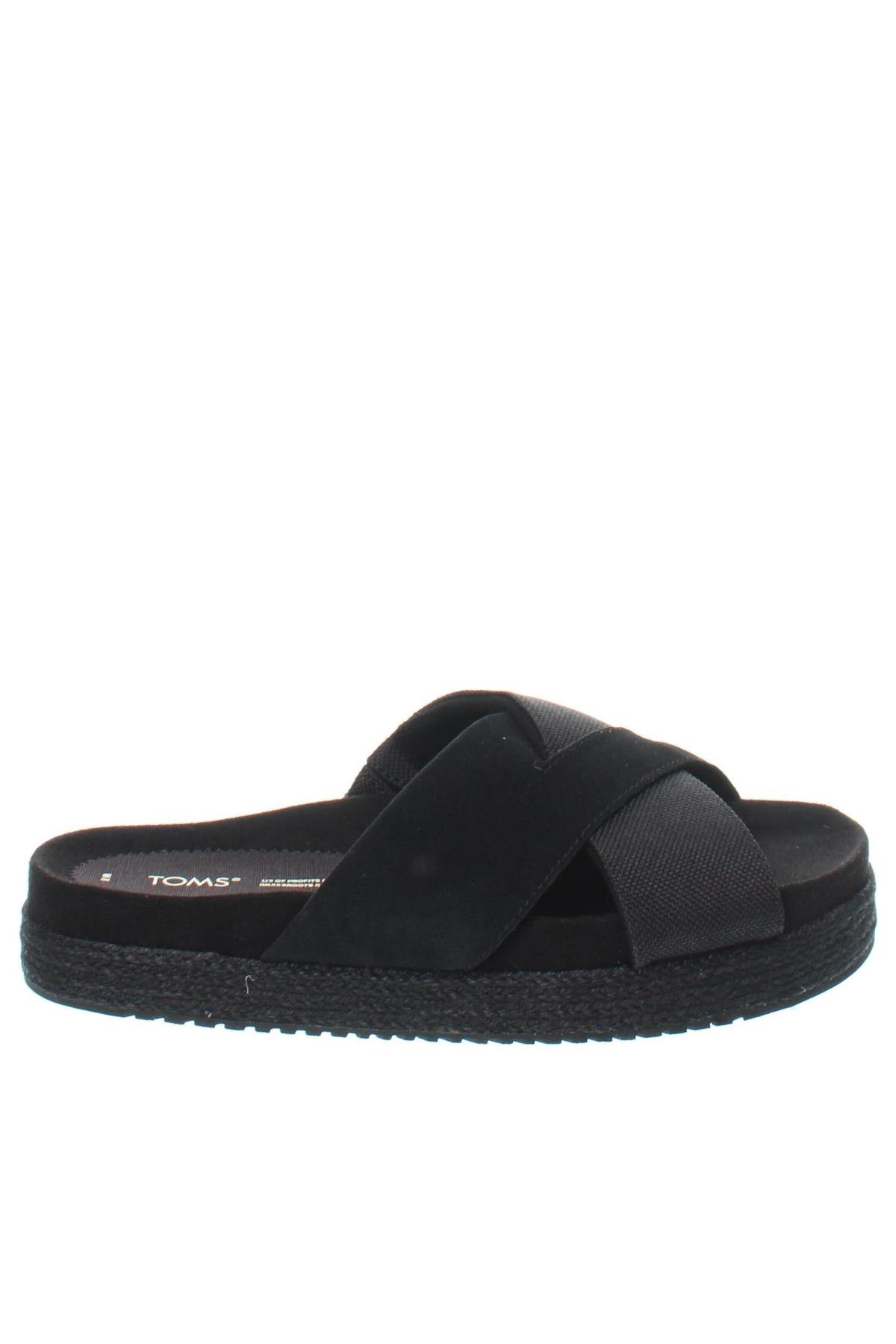 Sandalen Toms, Größe 38, Farbe Schwarz, Preis 28,99 €