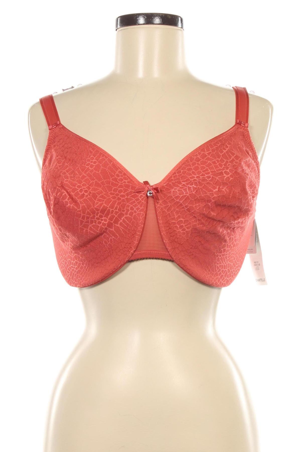 Büstenhalter Chantelle, Größe L, Farbe Orange, Preis 23,99 €