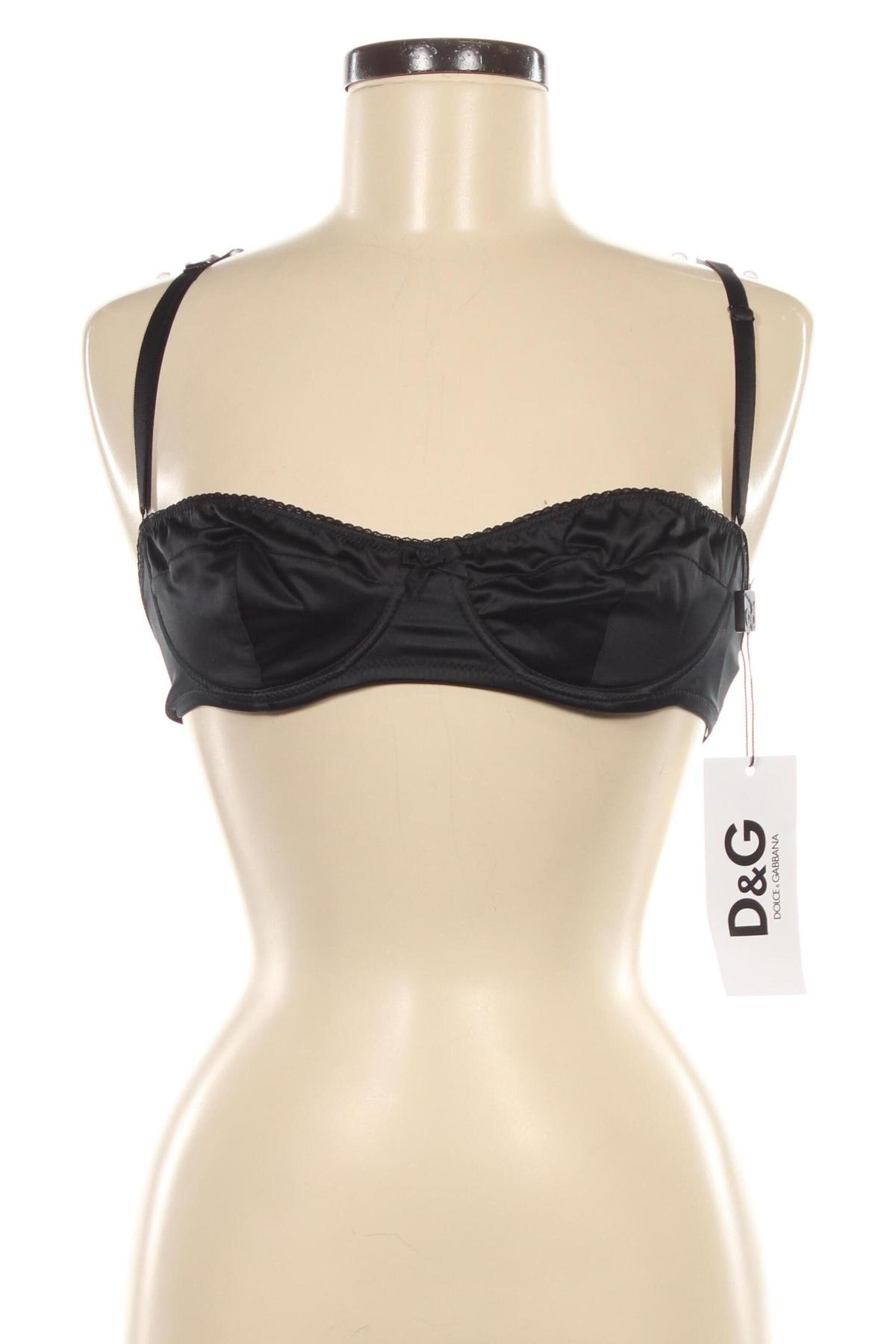 Σουτιέν D&G Dolce&Gabbana, Μέγεθος XXS, Χρώμα Μαύρο, Τιμή 56,49 €