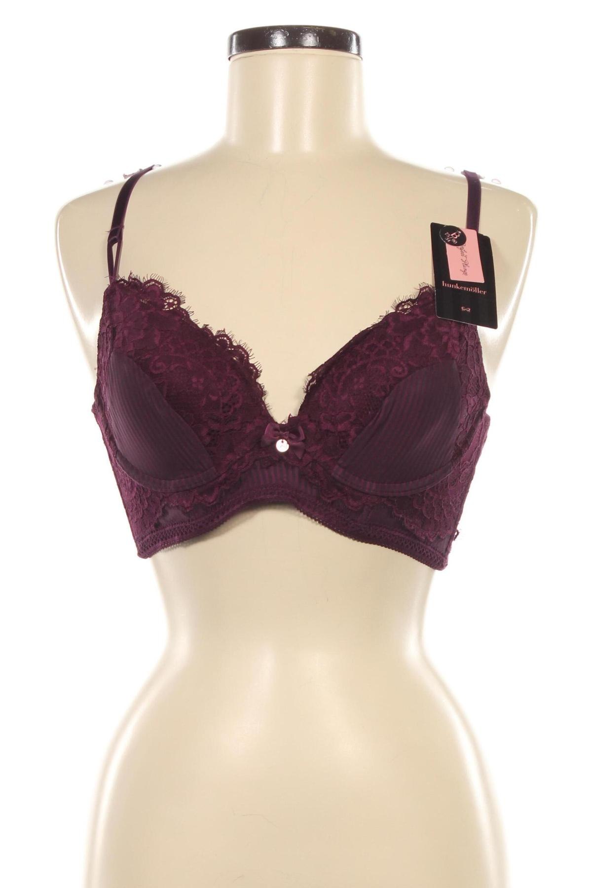 Büstenhalter Hunkemoller, Größe S, Farbe Lila, Preis 13,99 €