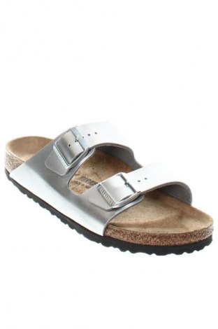 Japonki Birkenstock, Rozmiar 41, Kolor Srebrzysty, Cena 452,99 zł