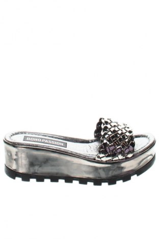 Pantolette Unbranded, Größe 39, Farbe Silber, Preis 26,99 €
