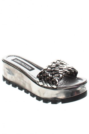 Pantolette Unbranded, Größe 39, Farbe Silber, Preis 26,99 €