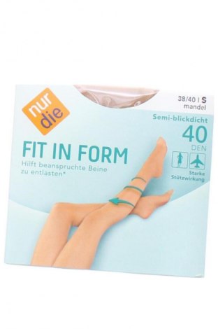 Strumpfhose Nur Die, Größe M, Farbe Beige, Preis € 10,99