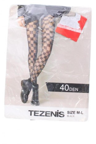 Strumpfhose Tezenis, Größe M, Farbe Schwarz, Preis 4,86 €