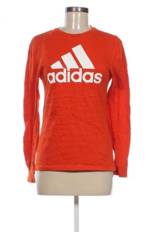 Γυναικεία μπλούζα Adidas, Μέγεθος S, Χρώμα Πορτοκαλί, Τιμή 30,99 €