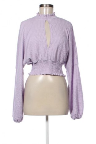 Damen Shirt Bershka, Größe L, Farbe Lila, Preis € 9,72