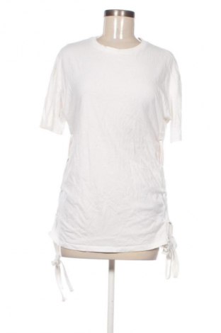 Damen Shirt Bershka, Größe M, Farbe Weiß, Preis 9,72 €