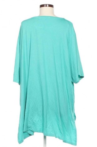 Γυναικεία μπλούζα Bpc Bonprix Collection, Μέγεθος 4XL, Χρώμα Πράσινο, Τιμή 15,99 €