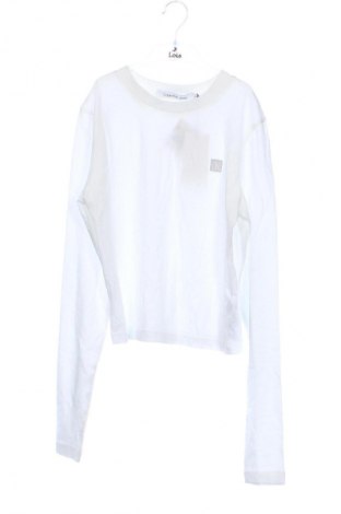 Дамска блуза Calvin Klein Jeans, Размер XS, Цвят Бял, Цена 79,99 лв.