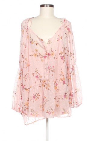 Damen Shirt Clockhouse, Größe 4XL, Farbe Mehrfarbig, Preis 13,99 €
