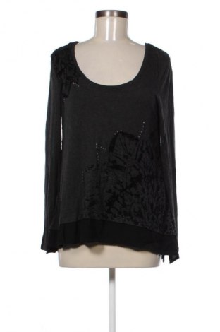 Bluzka damska Desigual, Rozmiar L, Kolor Czarny, Cena 162,23 zł