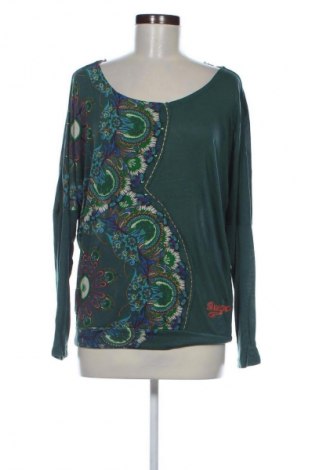Damen Shirt Desigual, Größe M, Farbe Grün, Preis € 32,18