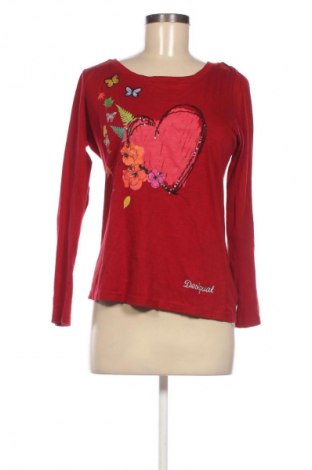 Bluzka damska Desigual, Rozmiar M, Kolor Czerwony, Cena 110,34 zł