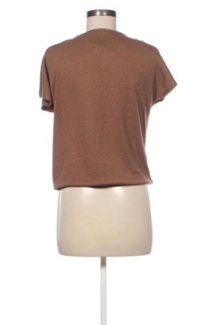 Bluzka damska Ever.me by Takko Fashion, Rozmiar S, Kolor Brązowy, Cena 43,77 zł
