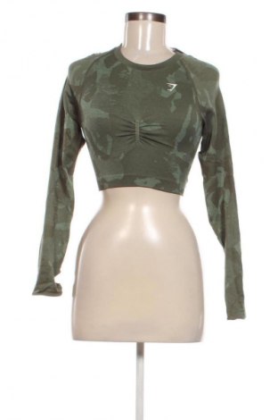 Damen Shirt Gymshark, Größe S, Farbe Grün, Preis 18,99 €