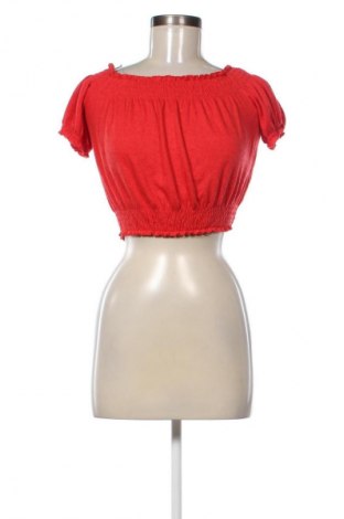 Bluzka damska H&M Divided, Rozmiar S, Kolor Czerwony, Cena 82,99 zł