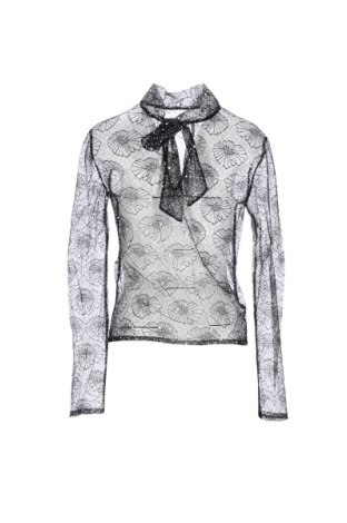 Дамска блуза MSGM, Размер M, Цвят Черен, Цена 474,99 лв.