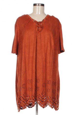 Bluză de femei Mia Moda, Mărime 3XL, Culoare Roșu, Preț 108,99 Lei