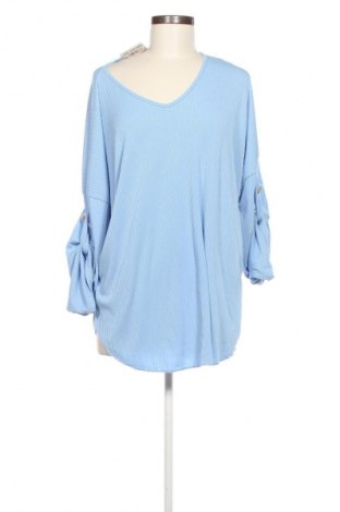 Дамска блуза NEW COLLECTION, Размер XL, Цвят Син, Цена 34,99 лв.