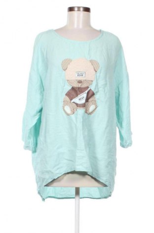 Γυναικεία μπλούζα NEW COLLECTION, Μέγεθος XL, Χρώμα Μπλέ, Τιμή 17,30 €