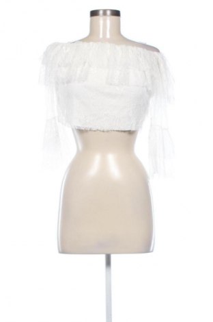 Damen Shirt Pull&Bear, Größe M, Farbe Weiß, Preis 10,00 €