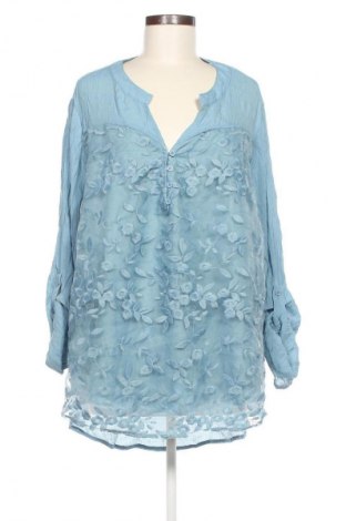 Női blúz SHEIN, Méret 4XL, Szín Kék, Ár 1 969 Ft