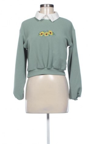 Bluză de femei SHEIN, Mărime XS, Culoare Verde, Preț 50,00 Lei